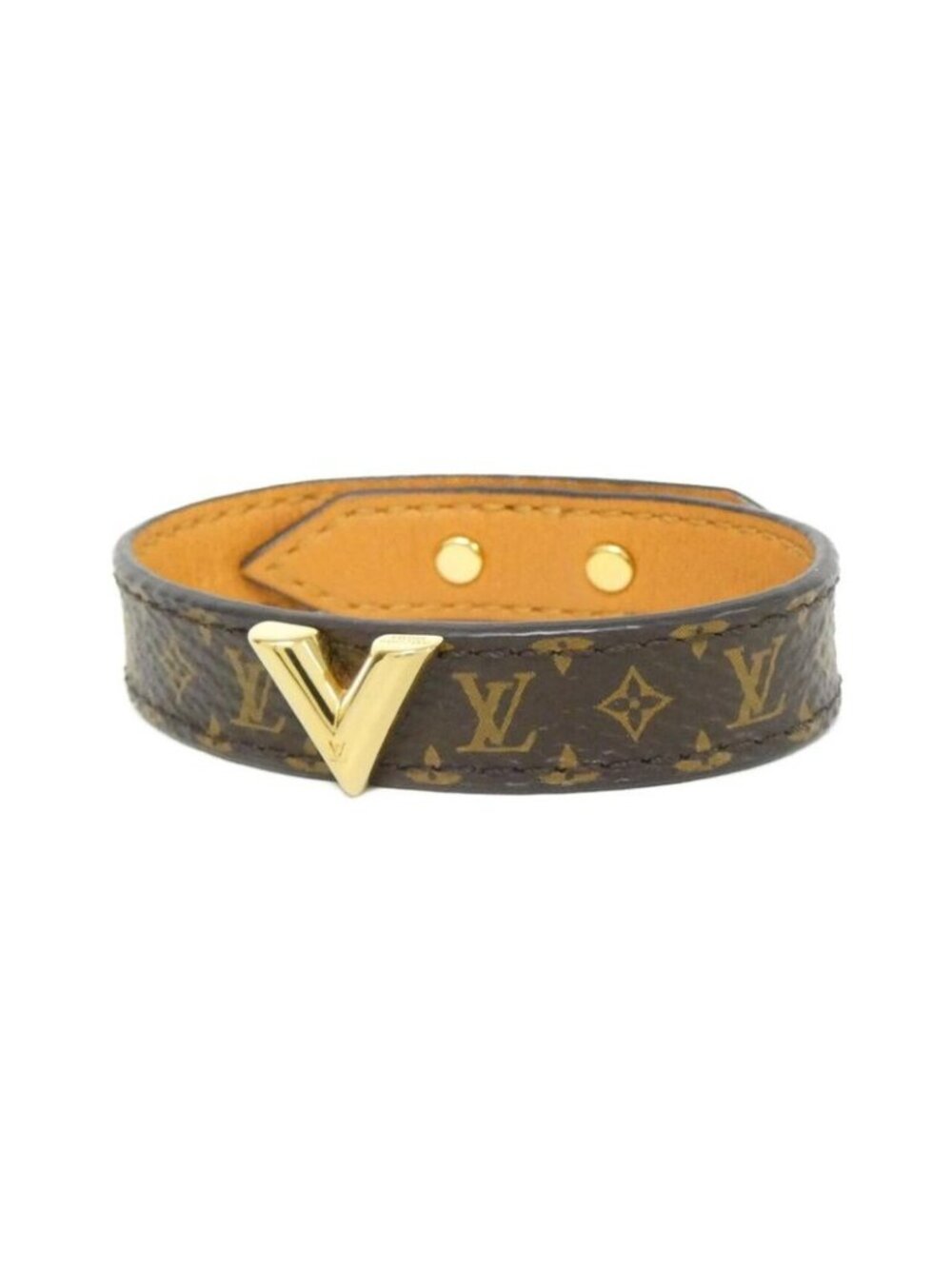 Louis Vuitton Monogram Bracelet Escential V 17 cm M6042 F